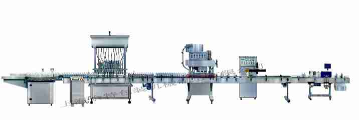 GZF-12L灌裝線直列式裝機(jī)、自動(dòng)鎖蓋機(jī)、鋁箔封口、貼標(biāo)灌裝線